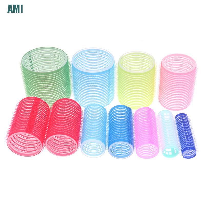 [Hàng mới về] Set 6 lô uốn tóc tự dính cao cấp chuyên dụng