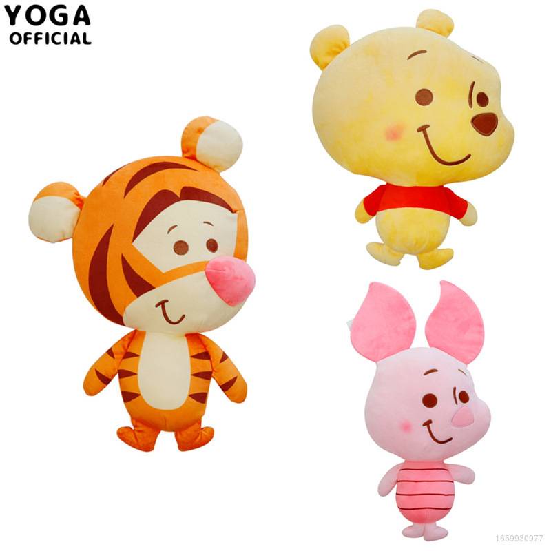 DISNEY Thú Nhồi Bông Hình Gấu Pooh / Hổ / Heo Con Đáng Yêu