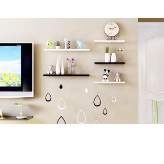 kệ gỗ treo tường trang trí gỗ MDF