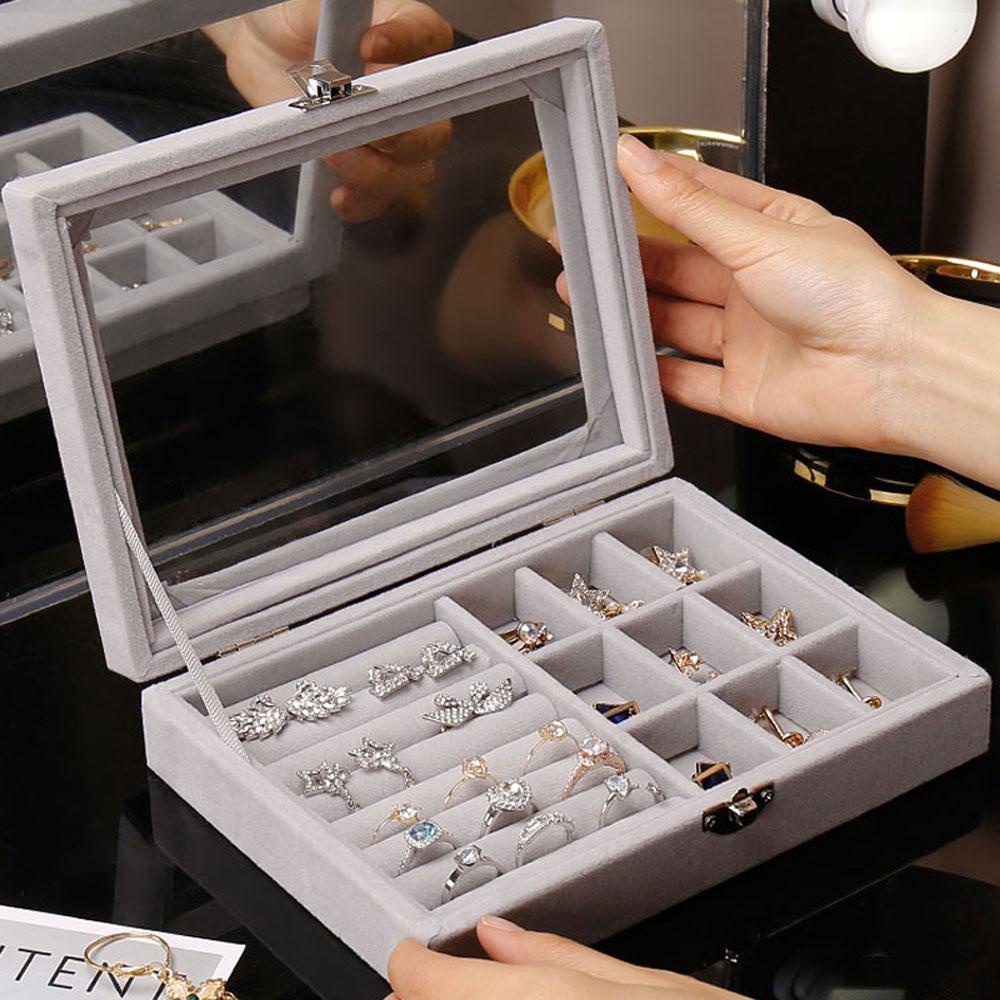 Hộp Đựng Trang Sức Thời Trang Nhỏ Gọn
