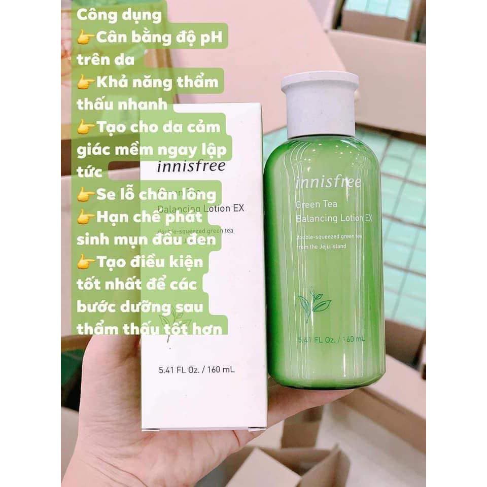 Bộ dưỡng da  innisfree Green Tea Hydration Duo Set 5 món. | WebRaoVat - webraovat.net.vn