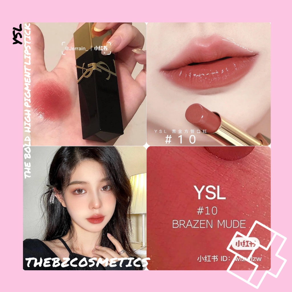 Son thỏi YSL The Bold High Pigment Lipstick mới các màu hot