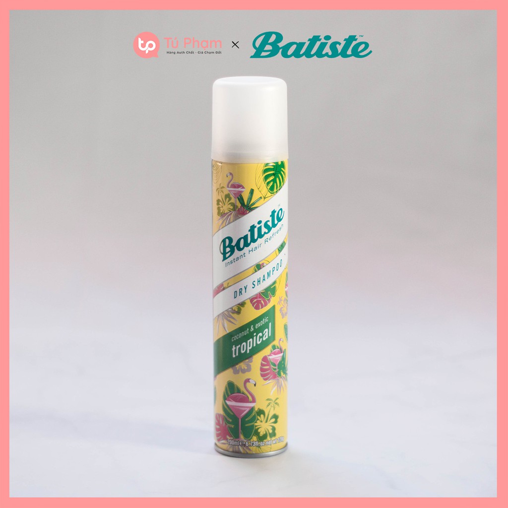 Dầu Gội Khô Batiste Dry Shampoo 200ml