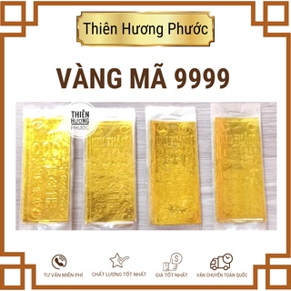 Vàng mã 9999 xấp 10 thẻ in đẹp