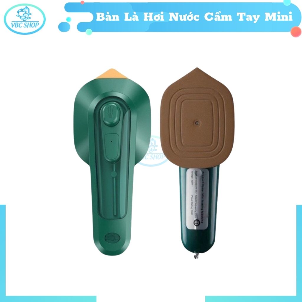 Bàn Là Hơi Nước Cầm Tay Mini Công Suất 33W Tiện Dụng, Bàn Ủi Hơi Nước Hàng Chính Hãng Cao Cấp