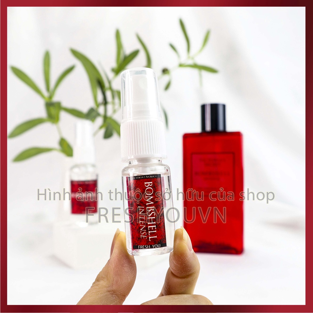 Bombshell Intense - Xịt thơm toàn thân body mist Victoria's Serect - Gỗ