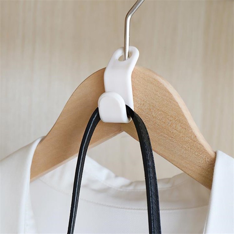 Kết nối tủ quần áo tiết kiệm không gian Móc treo hình chữ S dày màu trắng Giá đỡ quần áo / Tủ đựng quần áo đa năng Chống