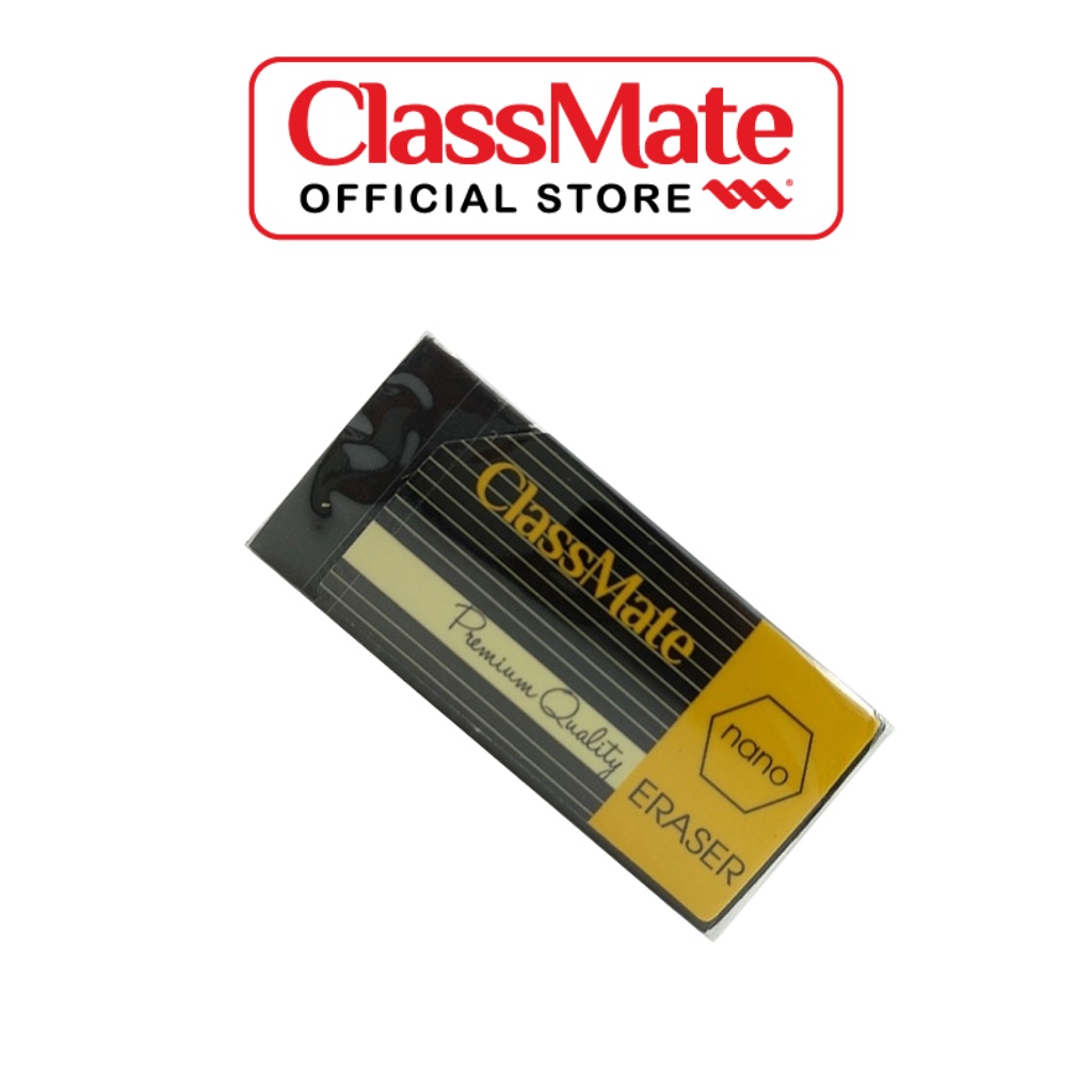 Gôm Tẩy Nano Premium Đen CLASSMATE Giúp Tẩy Sạch Vết Chì, Tiện Dụng, Không Gây Hại Cho Bé CL-ER807
