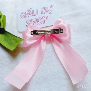 Kẹp tóc nơ / kẹp tóc tiểu thư Hàn Quốc đuôi dài