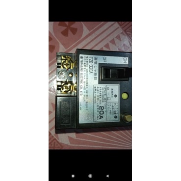Attomat chống giật Nhật Bản - tem ZIN