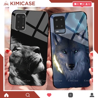 Ốp Oppo A53 , A73 , A74 / A95, A93 , A94 lưng kính cường lực sang trọng mạnh mẽ (Video quay thật)