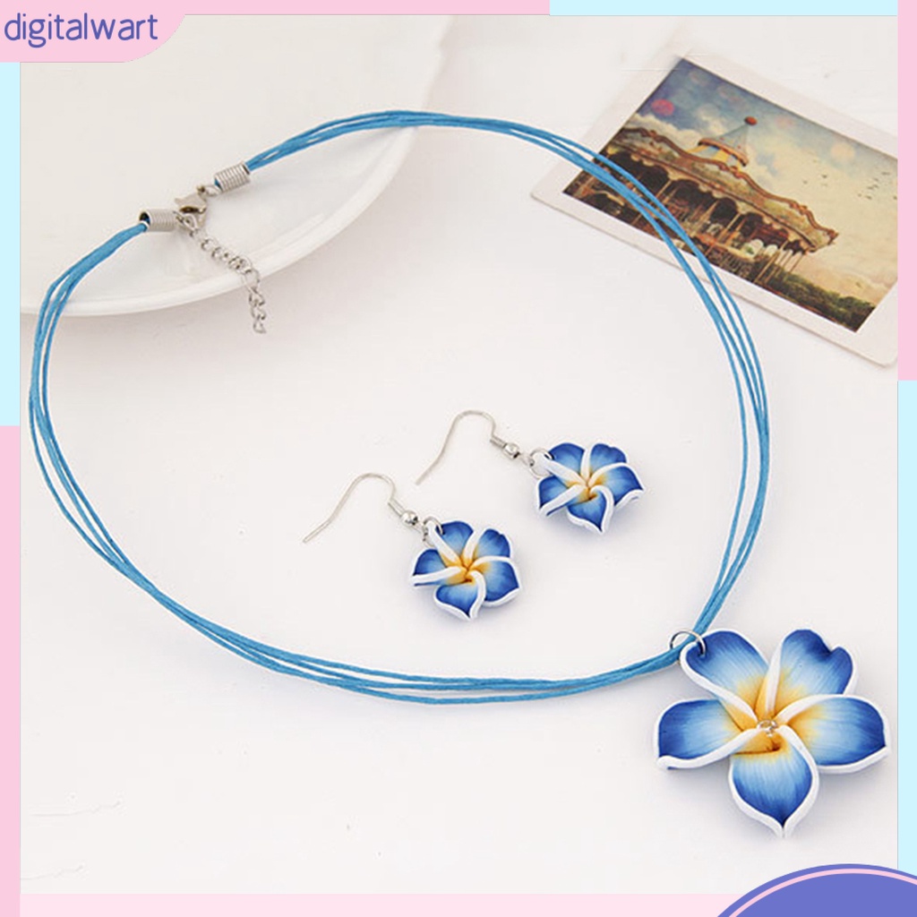 Bộ Trang Sức Hợp Kim Hình Bông Hoa Quyến Rũ Thời Trang Dành Cho Nữ