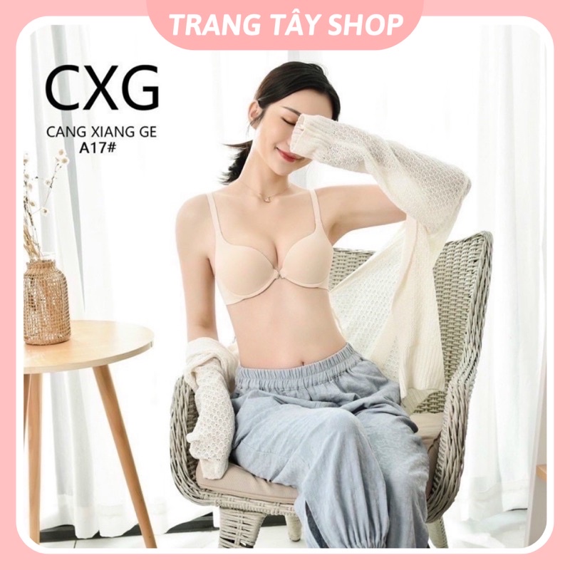 Áo lót nữ, áo ngực nữ su nâng ngực, mềm mại, thoáng mát tạo khe đầy đặn