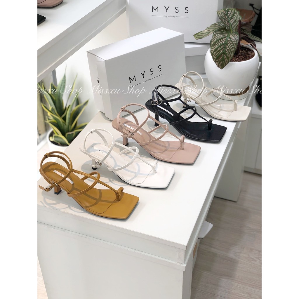 Giày sandal nữ chiến binh xỏ ngón 5cm thời trang MYSS - SD76