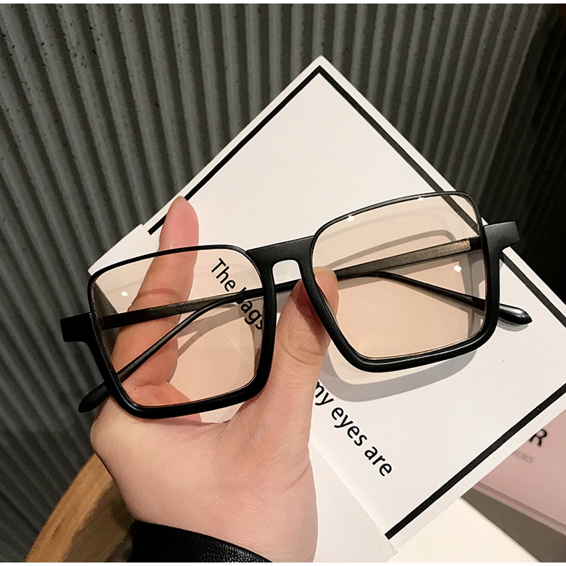 (KIQI-FASHION) COD Kính Mát Chống Tia UV400 Gọng Kim Loại Dáng Vuông Dễ Thương Thời Trang Mùa Hè Cho Trẻ Em