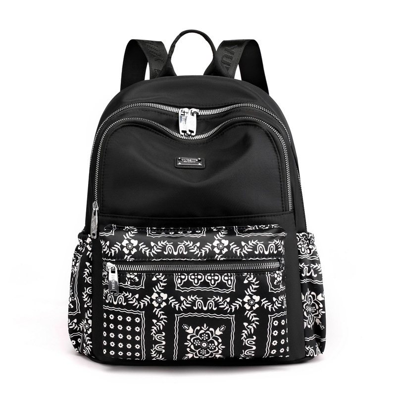 Ba Lô Nữ Nhỏ Gọn Phong Cách Hàn Quốc, Nhiều Ngăn, Chống Thấm Nước, Đựng Vừa Giấy A4 Và Ipad