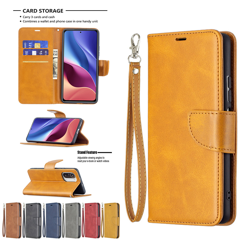 Leather Case Sheep Pattern IPhone XR XS Max I8 I7I6 I5 SE Plus Hand Strap Full Protection Flip Wallet Card Bracket Cover Casing Magnetic Attraction Soft Cover Casing BINFEN COLOR Phone Case Protective Shell