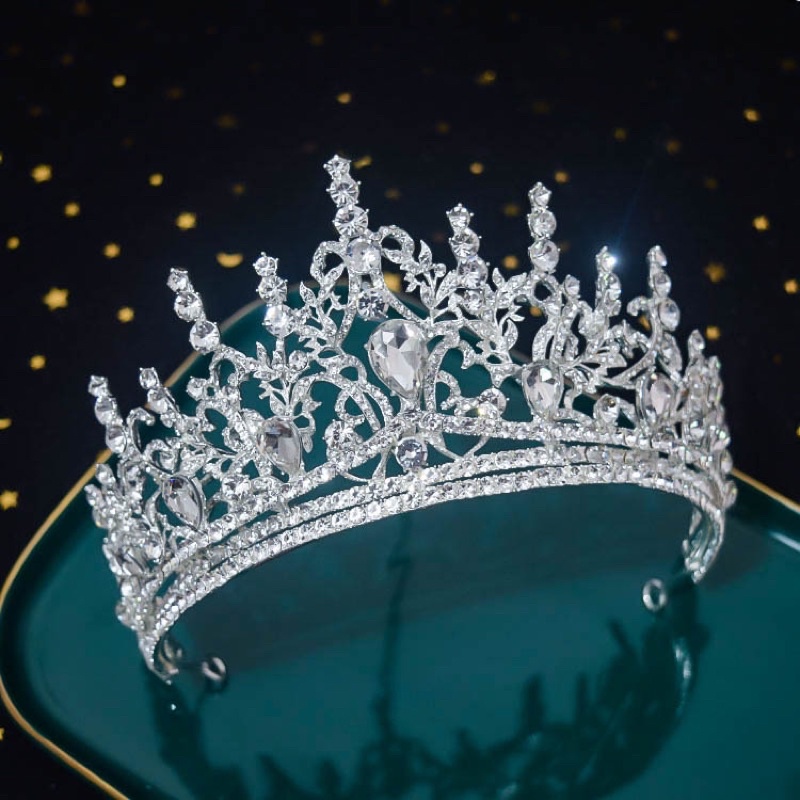 [HCM] Vương miện cô dâu đá trắng Giangpkc SP2220908