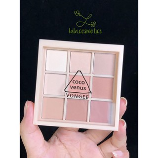 Bảng phấn mắt Vongee bản dupe 3CE Multi Eye Color Palette Beach Muse
