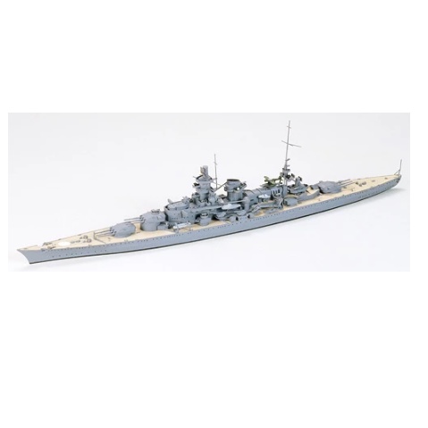 MÔ HÌNH TÀU CHIẾN 1700 SCALE German Battle Cruiser Scharnhorst 77518 Tamiya