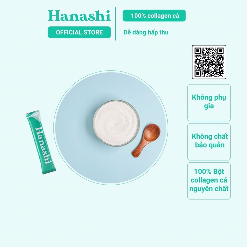 Hanashi Collagen Vĩnh Hoàn nguyên chất Made in Vietnam