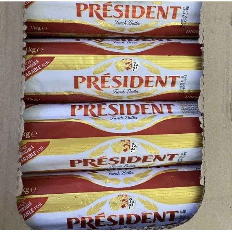 Bơ nhạt President 1kg