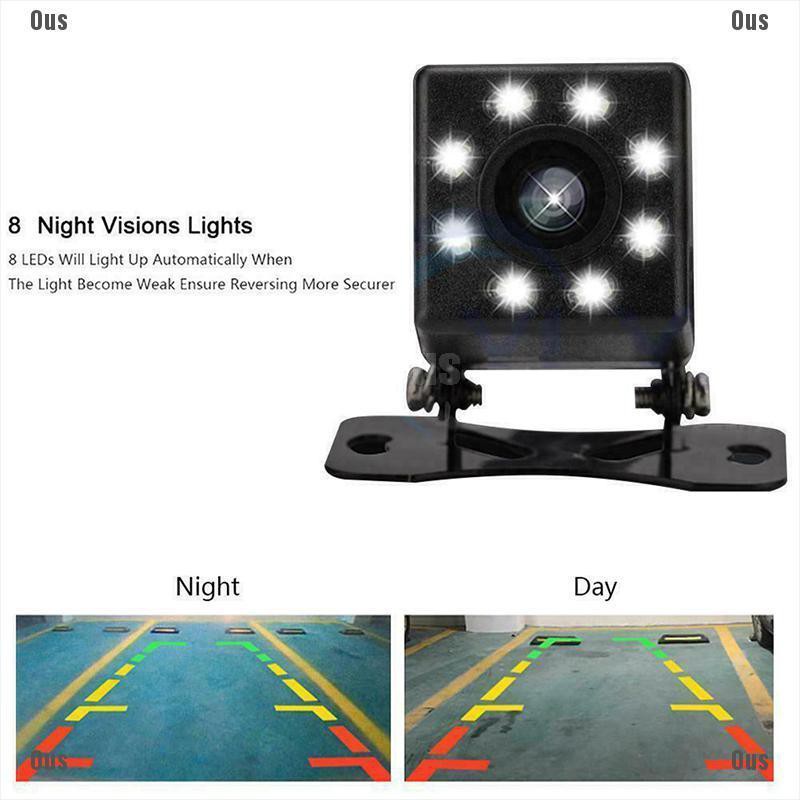 Camera Lùi Xe 8 Bóng Led Hồng Ngoại Nhìn Đêm | BigBuy360 - bigbuy360.vn