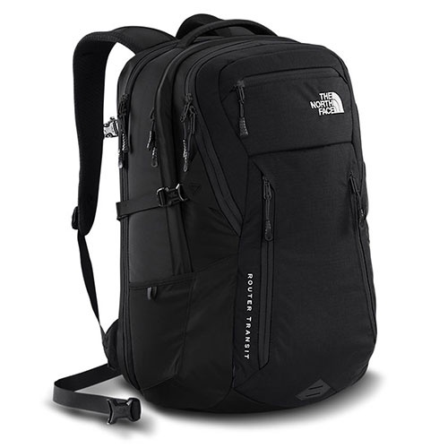 [BALO_NO.1] Balo nam chống thấm nước TNF Router Transit Black Backpack