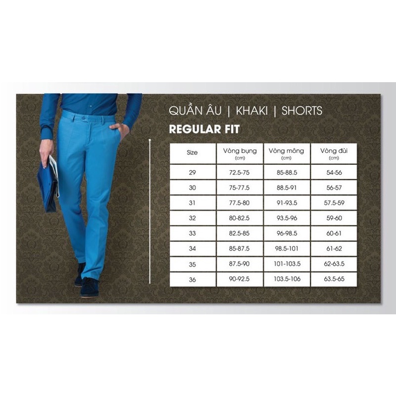 QUẦN KAKI NAM NHIỀU MẪU ARISTINO
