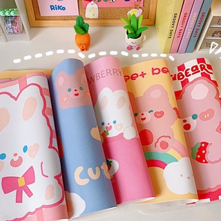 [Có sẵn] Tấm lót chuột PVC hoạt hình dễ thương - Tấm lót bàn phím 66,2 cm x 29,8cm