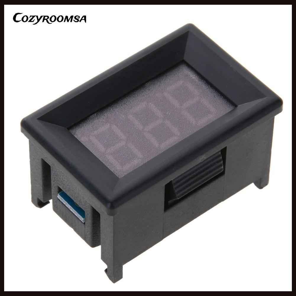 Vôn Kế Kỹ Thuật Số 2 Dây Mini 0.36in Dc 2.4v-30v