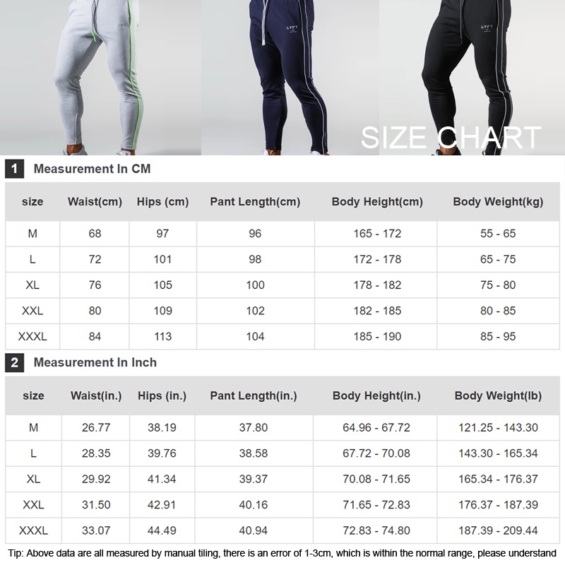 Quần Dài Thể Thao Nam Chất Liệu Cotton Size M-3XL