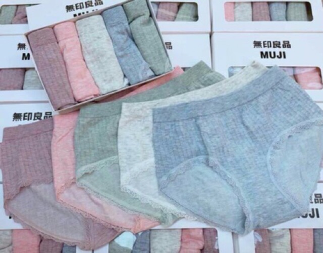 Hàng cao cấp- Hộp 5 quần lót muối tiêu kháng khuẩn | BigBuy360 - bigbuy360.vn