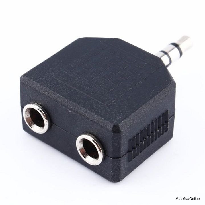 Đầu Chia Jack 3.5 Tai Nghe, Loa Từ 1 Ra 2