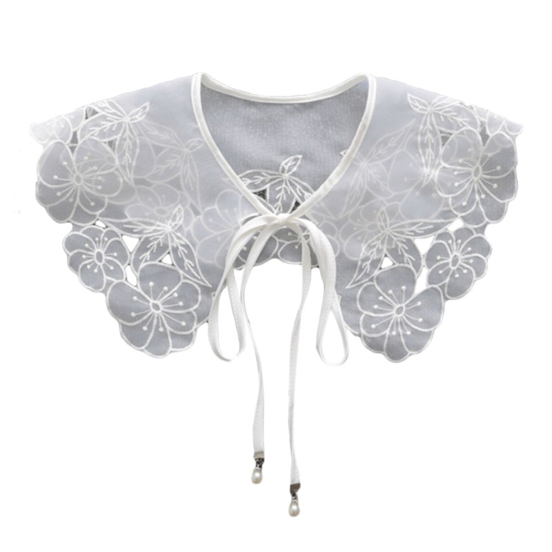 Cổ áo giả thêu hoa phong cách lolita xinh xắn
 | BigBuy360 - bigbuy360.vn