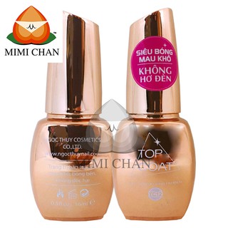 Sơn Bóng Bảo Vệ Màu Sơn Móng Tay Topcoat 16ml TC12 - Siêu Bóng Mau Khô, Sơn Bóng Trong Suốt