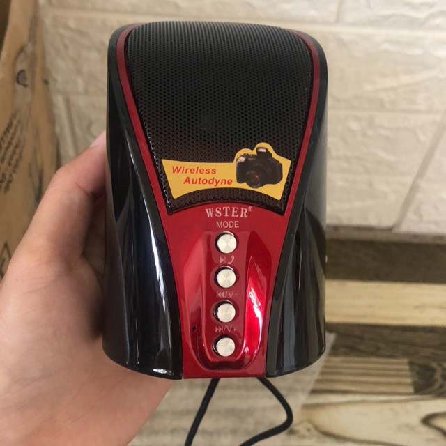 Loa Bluetooth Wster WS-133 chính hãng Công suất 3w