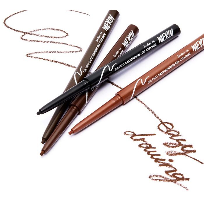 Chì Kẻ Mắt Chống Trôi Merzy Easydrawing Gel Eyeliner