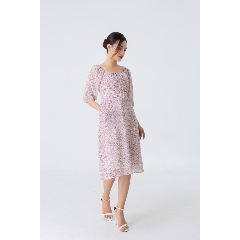 ĐẦM HOA NHÍ THẮT DÂY 3435