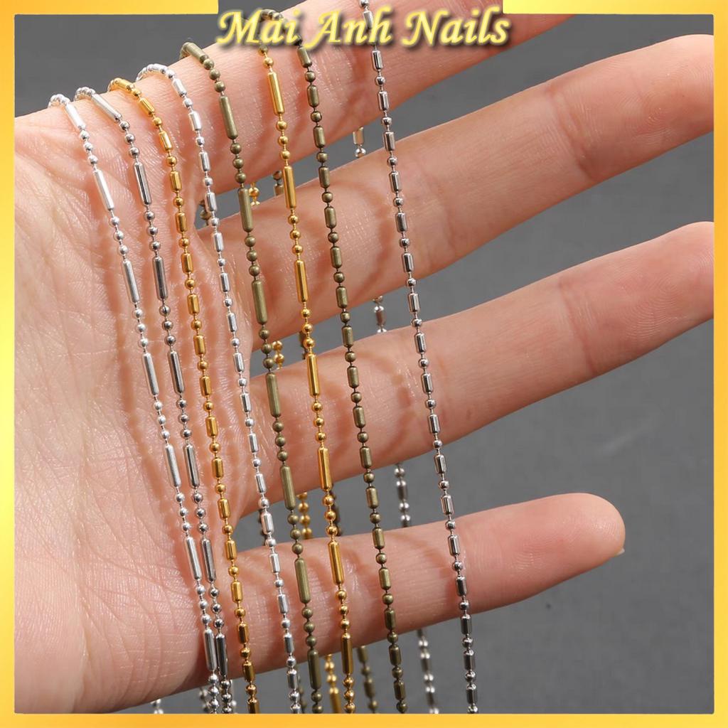 Dây bi chấm phẩy - Dây trang trí móng MaiAnhNails