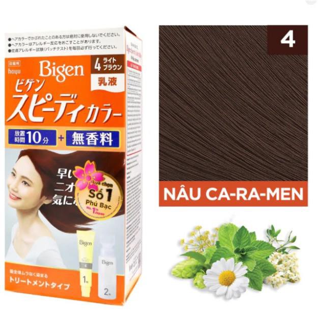 NHUỘM TÓC BIGEN PHỦ BẠC NỘI ĐỊA NHẬT  - HÀNG NHẬT NỘI ĐỊA