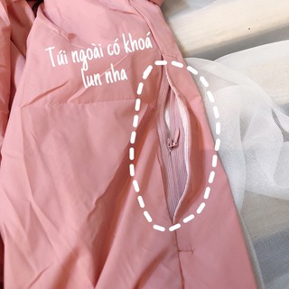 [ẢNH THẬT]🌸ÁO KHOÁC GIÓ 2 LỚP UNI