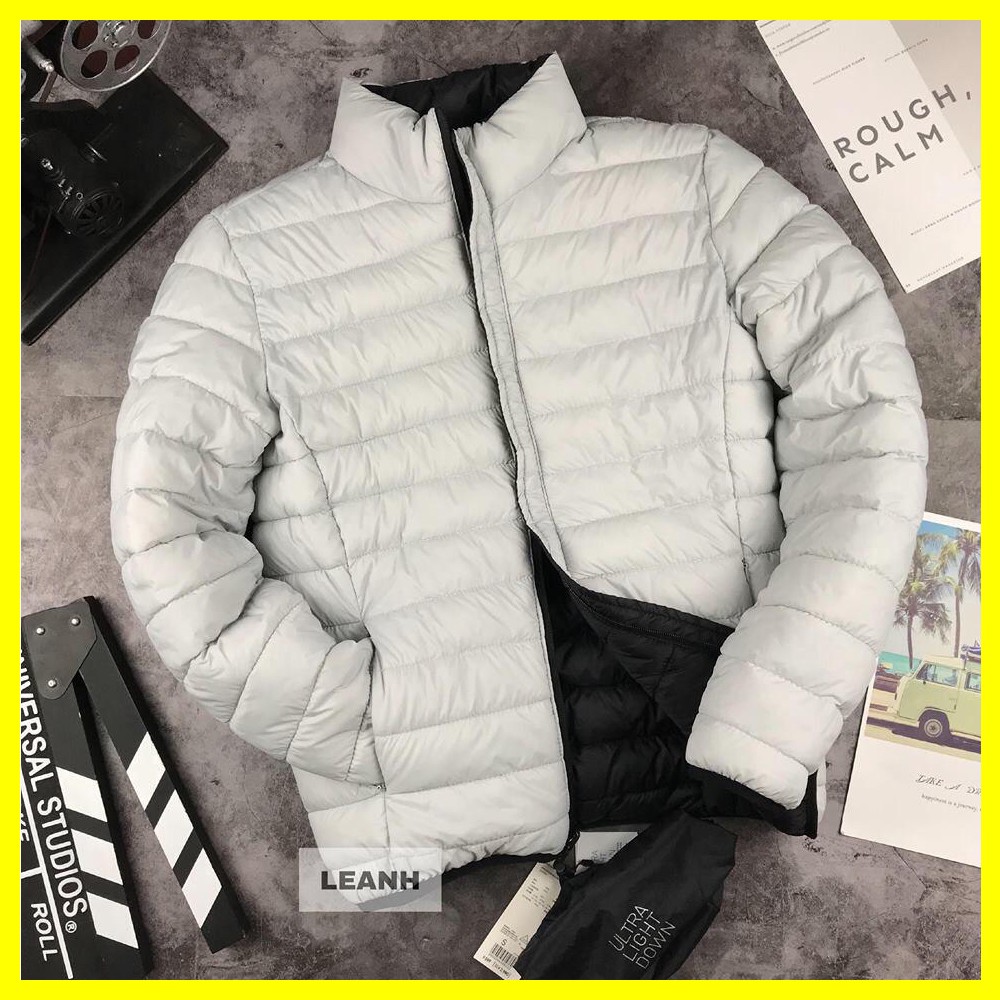 Tặng 10 bao lì xì - Áo khoác phao nam 2 mặt màu cam - ghi tối chất bền đẹp dáng trẻ trung phù hợp với mọi lứa tuổi | BigBuy360 - bigbuy360.vn