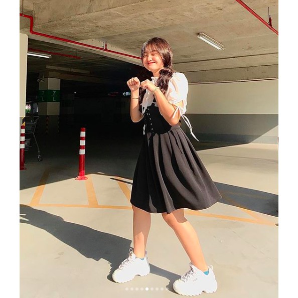 [Mã SKAMFA06 giảm 10% tối đa 50K đơn 0Đ] DOLLY OVERALS DRESS | BigBuy360 - bigbuy360.vn