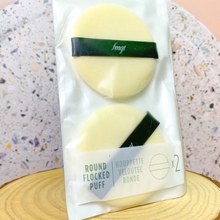 Set 2 bông phấn phủ tròn Round Caron Powder Puff