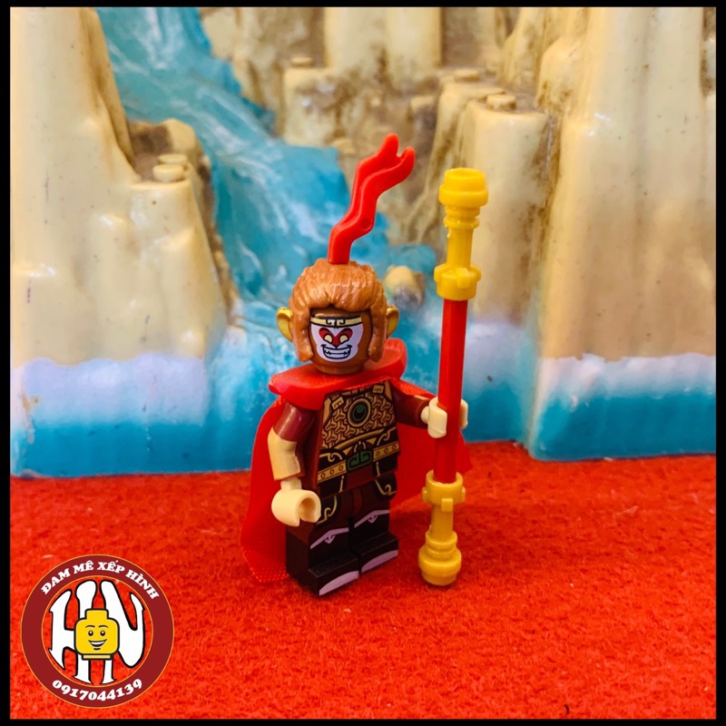 Đồ chơi Minifigure - Tôn Ngộ Không - Wukong - Hàng đẹp - Hàng chất lượng - Ảnh shop !