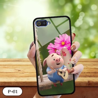 Ốp lưng kính Realme C2- hình 3D