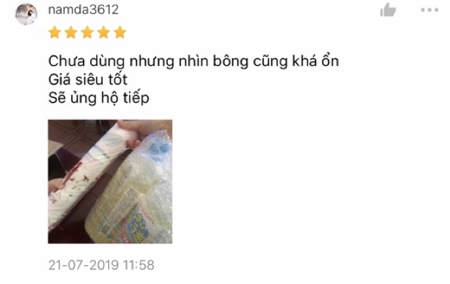 BÔNG TẨY TRANG ' TÔI LÀ NHẤT' 120 MIẾNG - NGA