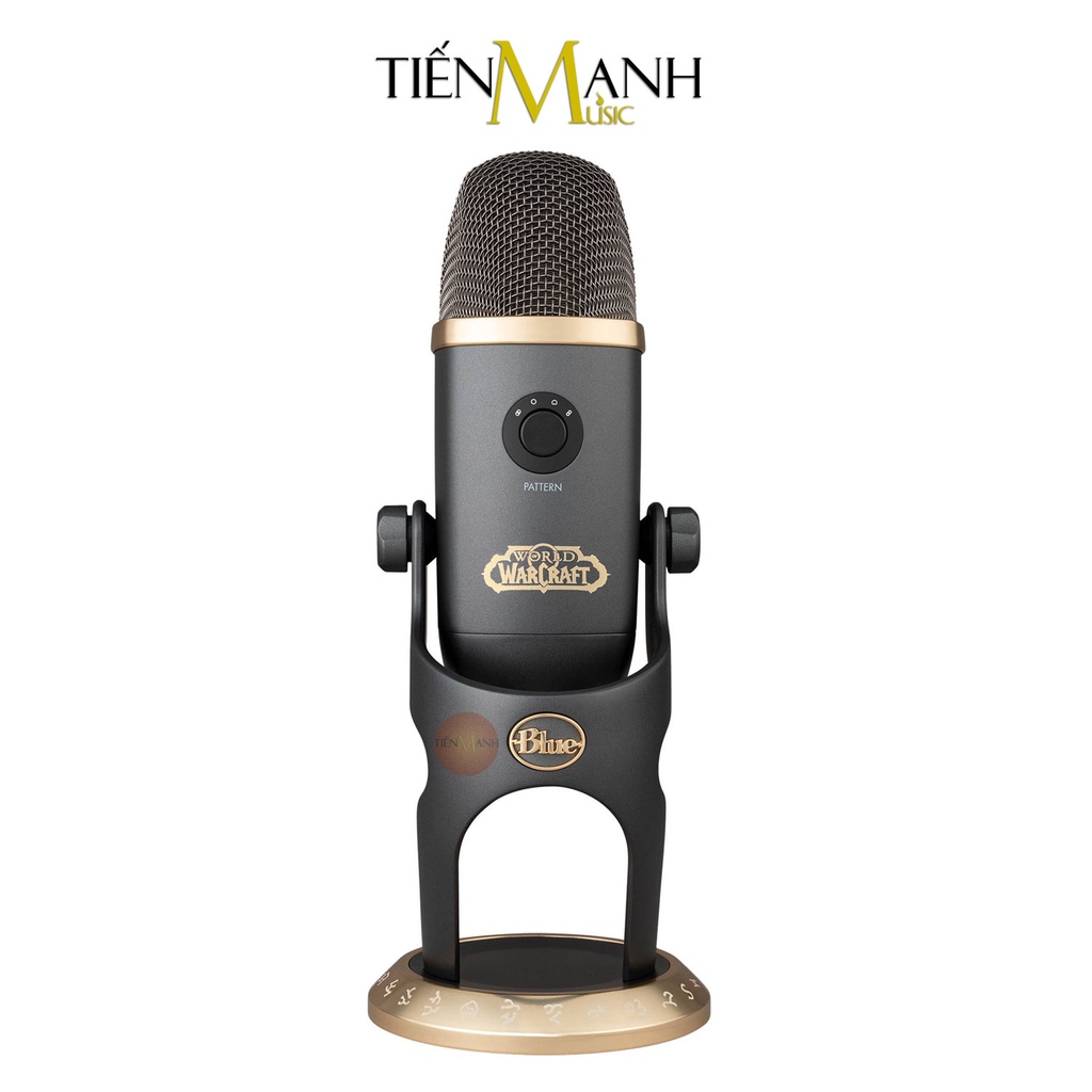 [Chính Hãng] Micro Blue Yeti X World of Warcraft Edition USB Condenser - Mic Thu Âm Podcast, Livestream, ASMR Microphone