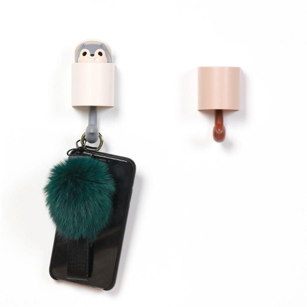 Móc Treo Đồ Dán Tường Không Cần Đục Lỗ Họa Tiết Hoạt Hình Siêu Dễ Thương Trang Trí Nhà Cửa